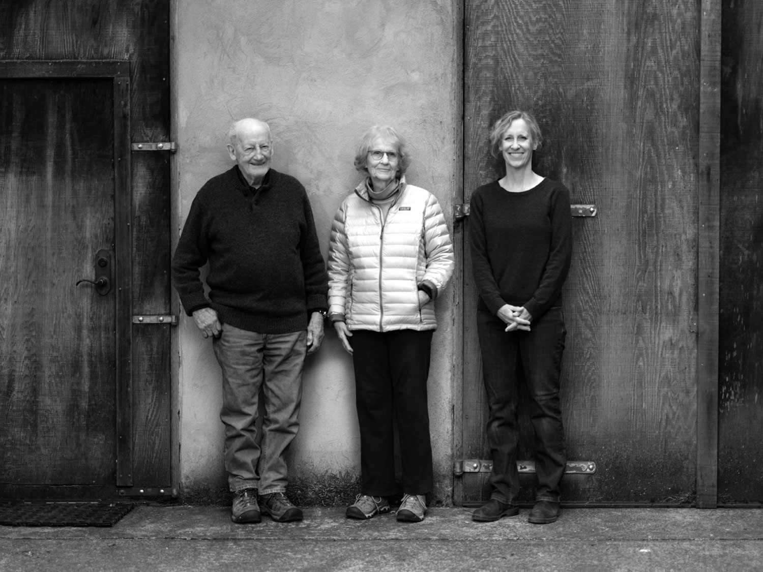 Philip, Birgitta and Lisa Togni.